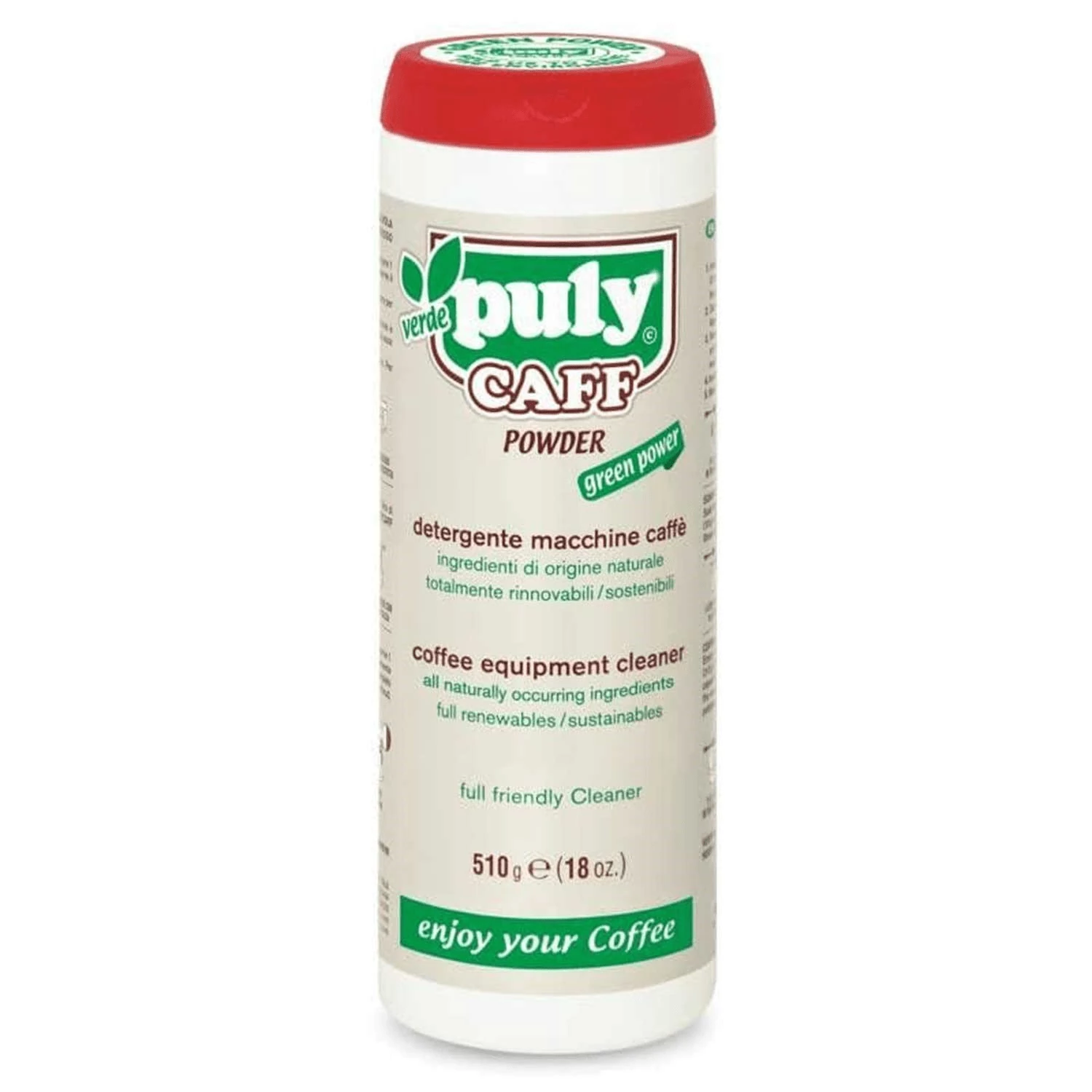 Puly Caff Verde Polvere fejtisztító 510g