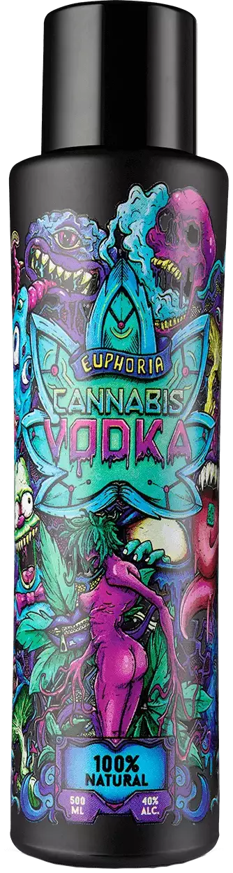 Euphoria Cannabis Vodka 0,5L 40%