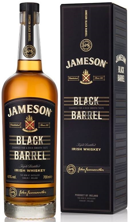 Jameson Black Barrel whiskey 0,7L 40% pdd.