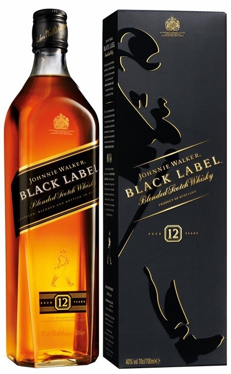 Johnnie Walker Black Label 12 years whisky 0,7L 40%