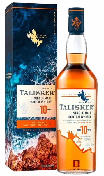 Talisker 10 years whisky pdd 0,7L 45,8%