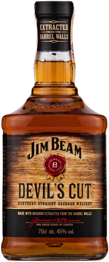 Jim Beam Devil's cut whiskey 0,7L 45%