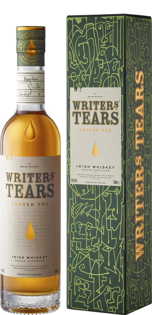 Writers Tears Copper Pot Irish Whiskey 0,7L 40%