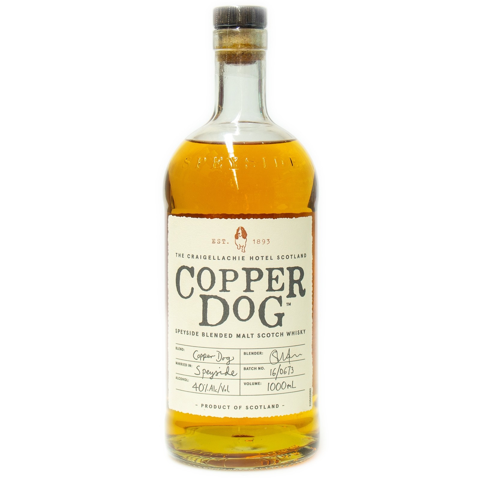 Copper Dog Whisky 40% 0,7