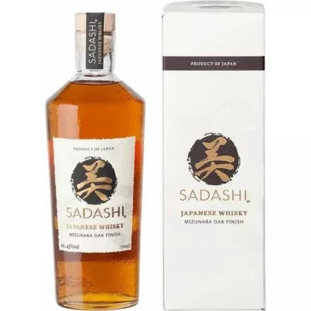 Sadashi Mizunara Oak finish whisky 0,7L 43% dd.