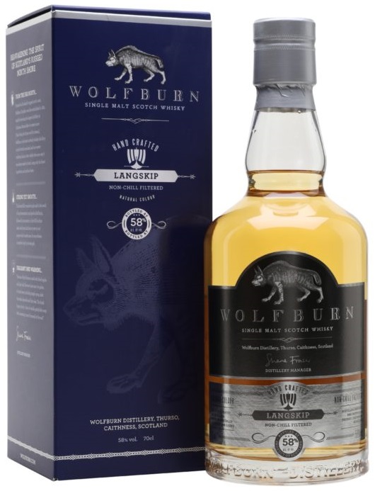 Wolfburn Langskip Whisky 0,7L 58%