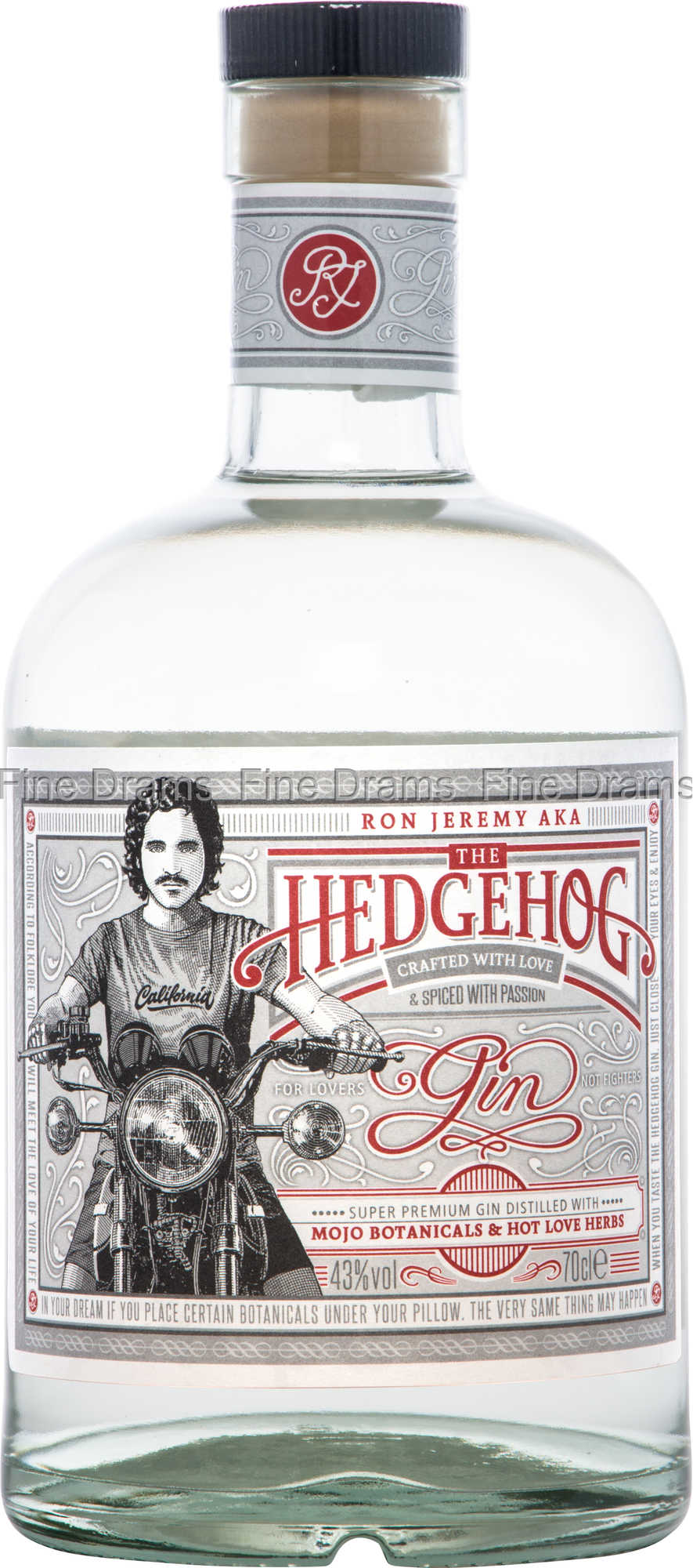 Ron de Jeremy Hedgehog Gin mini 0,05l 43% PET
