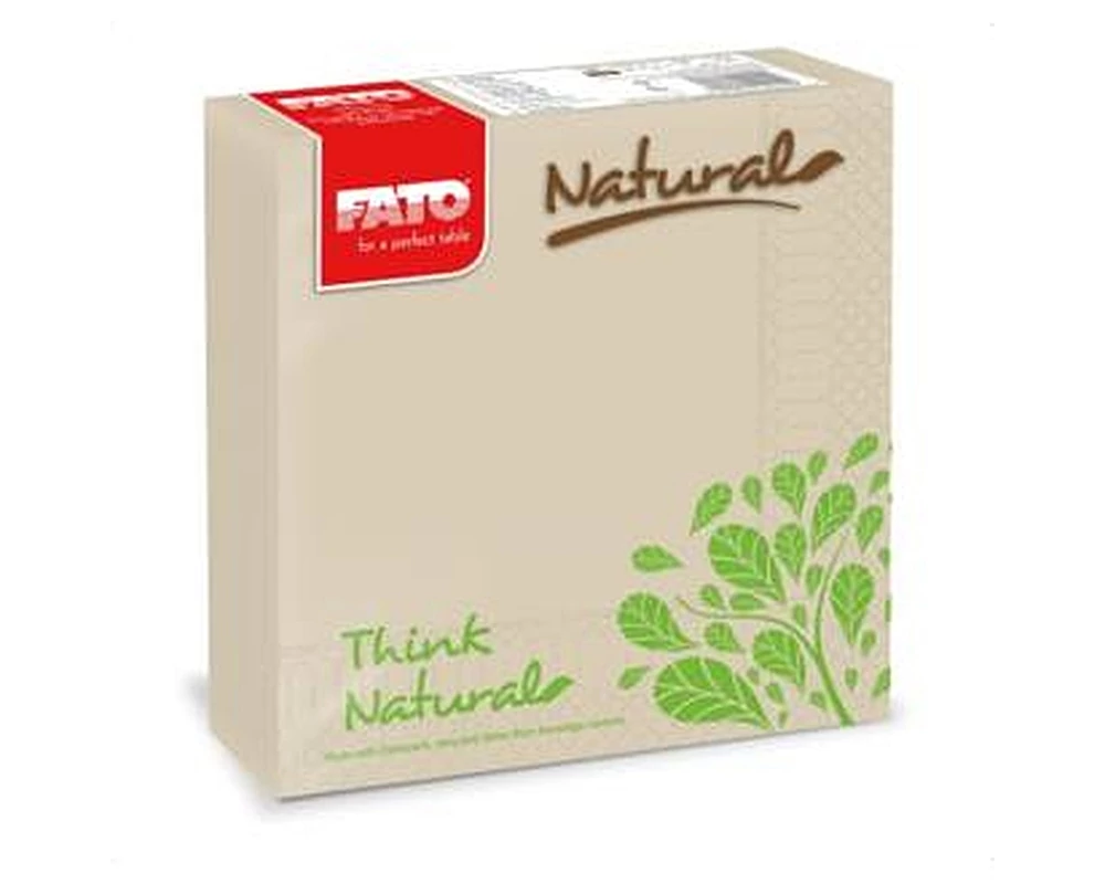 Fato Natural Style újrahasznosított lebomló éttermi szalvéta 50db/cs