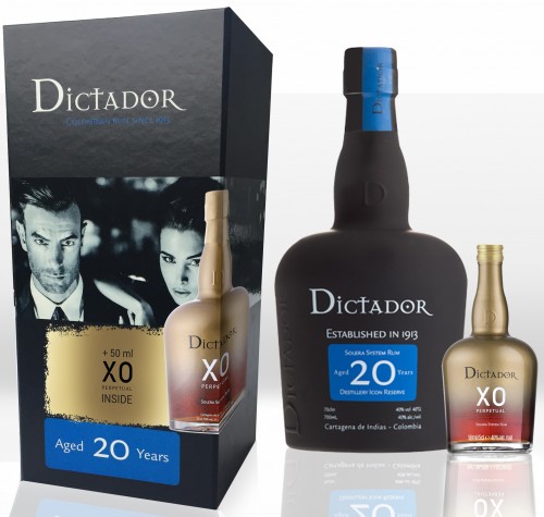 Dictador 20 years 0,7 + XO mini 0,05 40% dd
