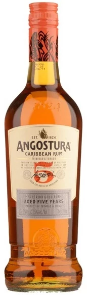 Angostura 5 éves rum 0,7L 40%