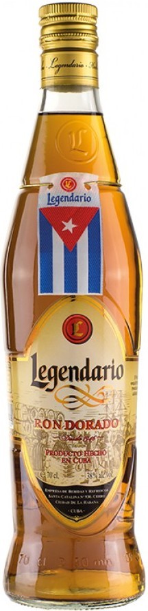 Legendario rum Dorado 0,7L 38%
