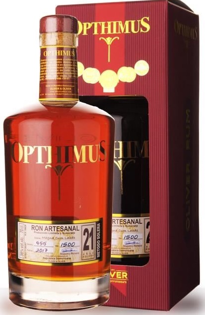 Opthimus 21 years rum pdd. 0,7L 38%