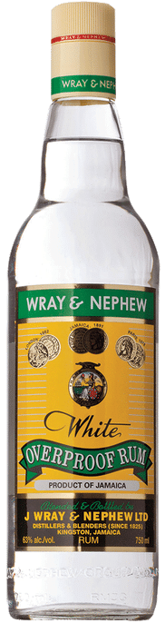 Wray & Nephew fehér overproof rum 0,7L 63%