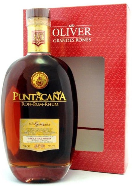 Puntacana Tesoro rum pdd. 0,7L 38%