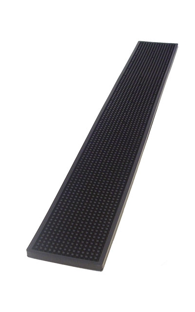 The Bars fekete barmat pultra való gumicsík 70x10 cm