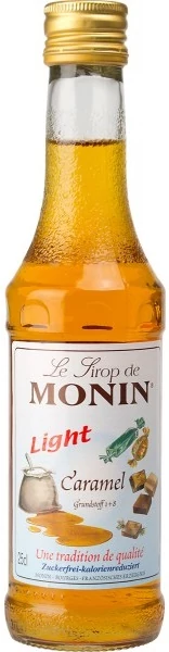 Monin Cukormentes Karamell (Sugarfree Caramel) szirup 0,25L