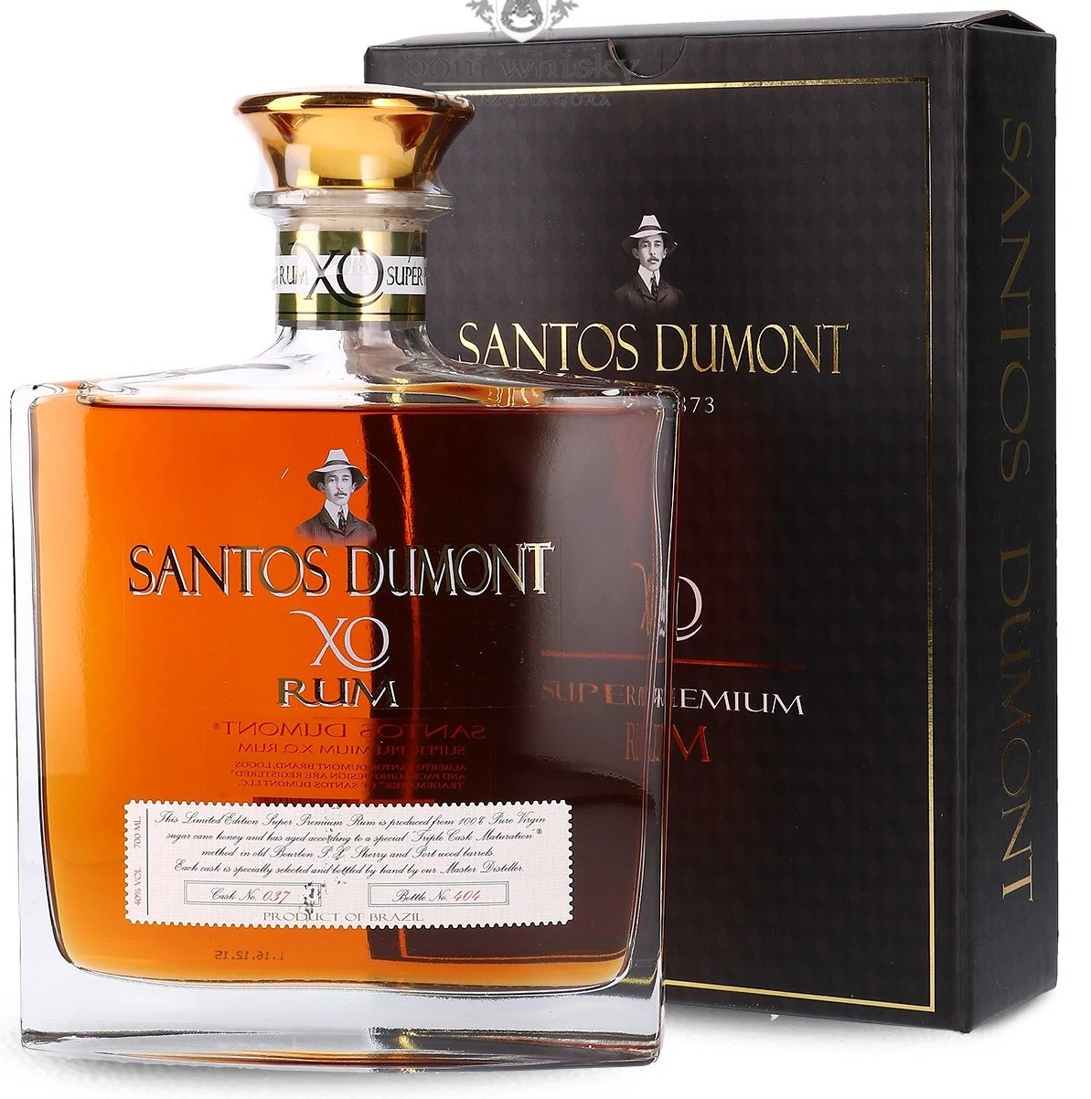 Santos Dumont XO Super Premium rum 0,7 40% pdd.