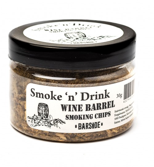 Füstölő fa füst pisztolyba Wine Barrel 30 gr