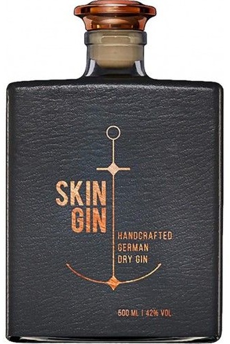 Skin Gin Anthracit 42% 0,5