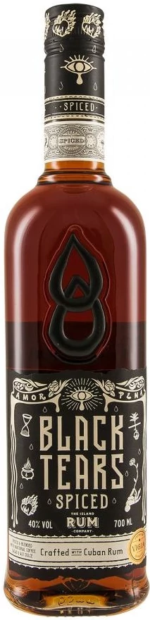 Black Tears Cuban Dry Spiced rum 40% 0,7L