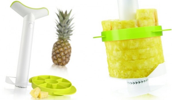 Vacu Vin ananász szeletelő és cikkvágó szett 3db-os