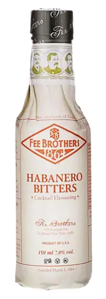 Fee Brothers Habanero chilis Bitter 0,15L 7%