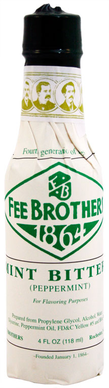 Fee Brothers Mint menta bitter 0,15L 35,8%