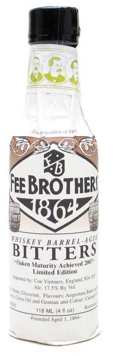 Fee Brothers Whisky Barrel Aged Bitter 17,5% 0,15L