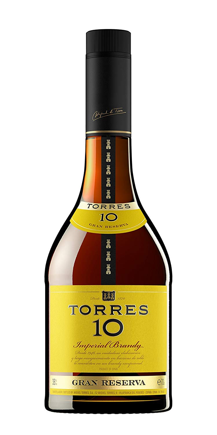 Torres 10 years Imperial Brandy 1L 38%