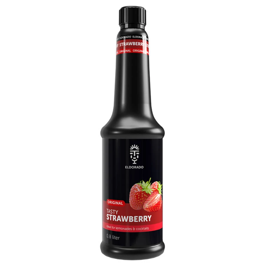 Eldorado Prémium Eper Szirup 0,8L