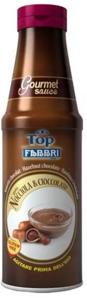 Fabbri mogyorós csokoládé szósz (gourmet topping) 0,95kg