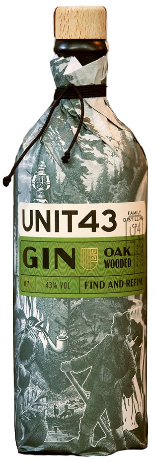 Unit 43 Oak Wooded Gin 0,7L 43%