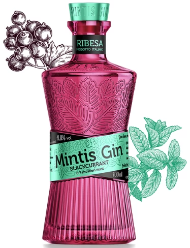 Mintis Blackcurrant Gin 0,7L 41,8%
