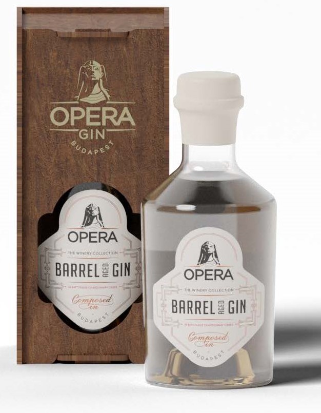 Opera Kovács Nimród Battonage Chardonnay Barrel Aged Gin 0,5L 44%