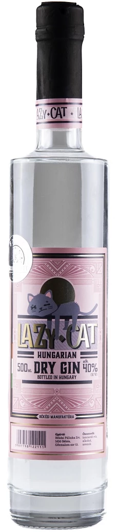 Lazy Cat dry gin 0,5L 40%