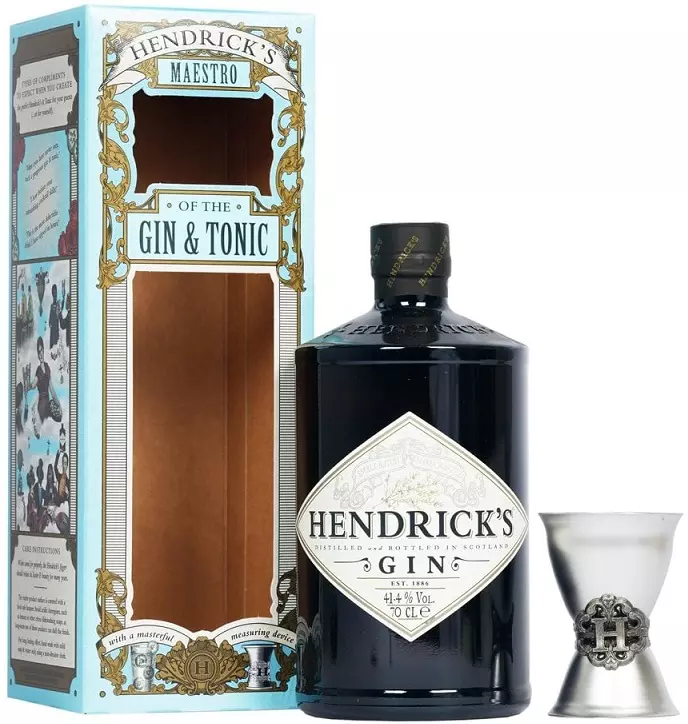 Hendricks Gin 0,7L 44% + mérce dd.