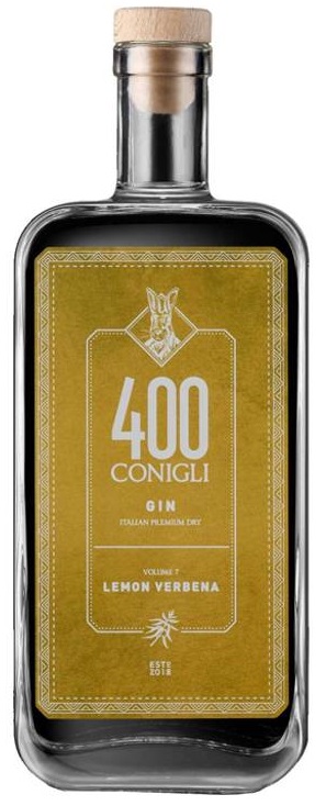 400 Conigli Volume 7 Lemon Verbena Gin 0,5L 42%