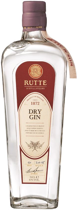 Rutte Dry Gin 43% 0,7L