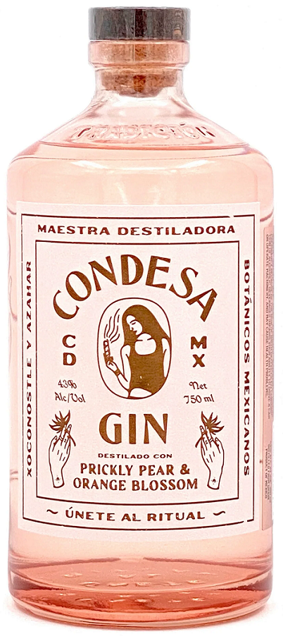 Condesa Prickly Pear & Orange Blossom Gin 0,7l 43%