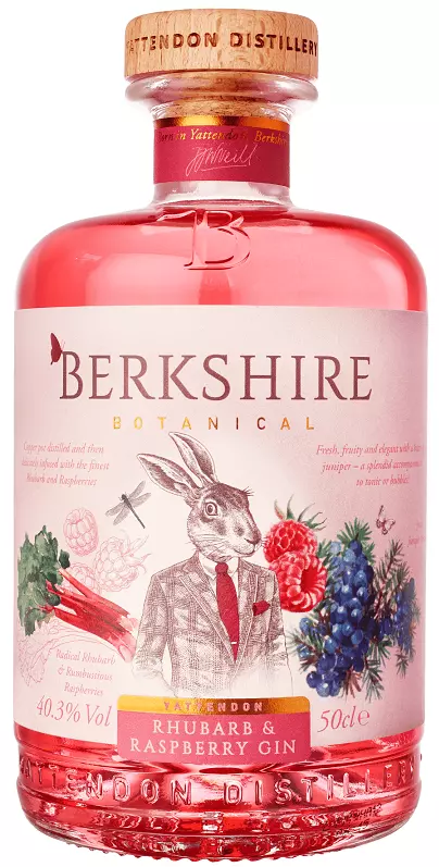 Berkshire Botanical Rhubarb & Raspberry Gin 0,5L 40,3%