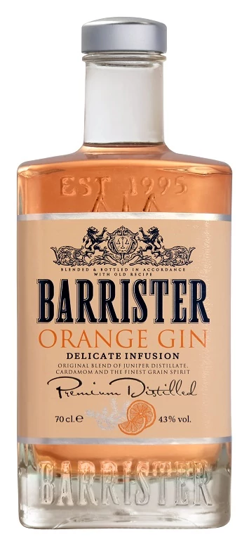 Barrister Orange Gin 0,7l 43%