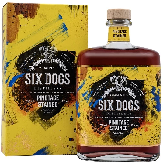 Six Dogs Pinotage Gin 0,7l 43%