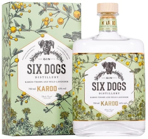 Six Dogs Karoo Gin 0,7l 43%