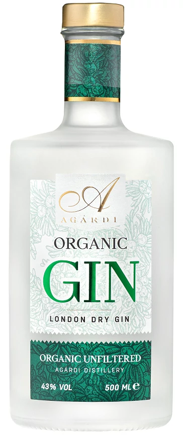 Agárdi Organic gin 0,5L 43%