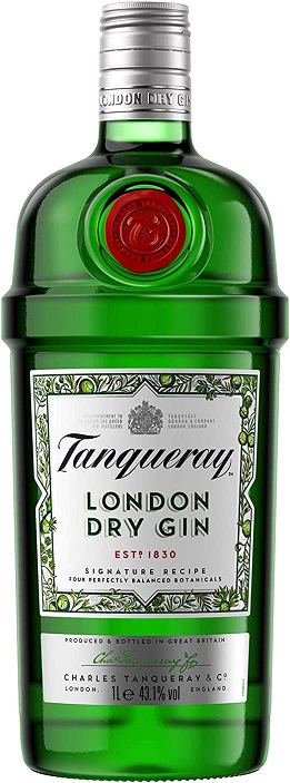 Tanqueray London Dry Gin 1L 43,1%