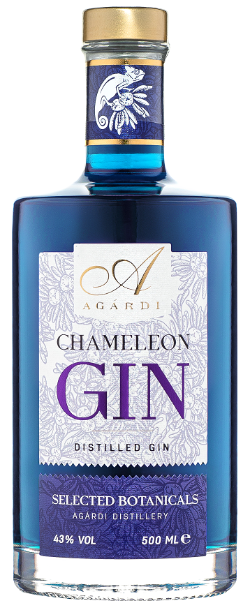 Agárdi Chamelon gin(színváltós) 0,5