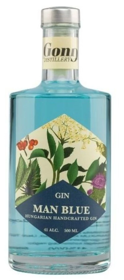 GONG Man Blue Gin 41% 0,5L