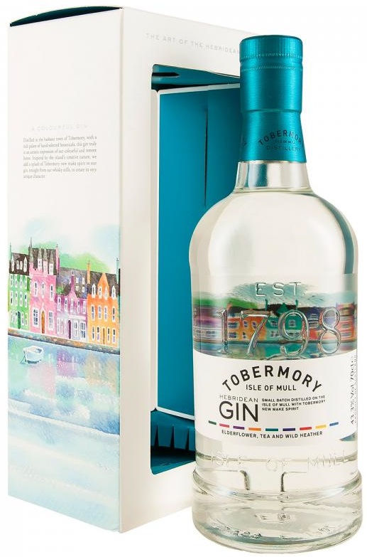 Tobermory Gin Hebridean - 0,7L (43,3%) pdd.