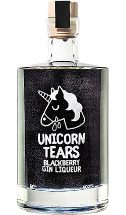 Unicorn Tears Blackberry Gin Likőr - 0,5L (40%)