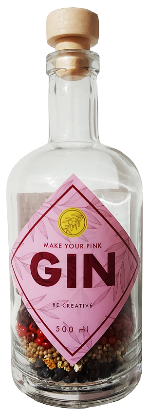 Make Your Gin Be Creative - Pink Gin